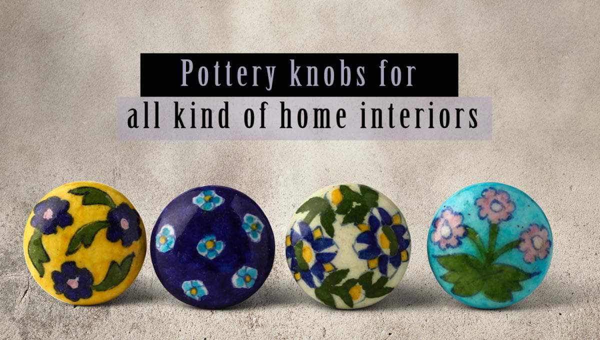 Pottery knobs